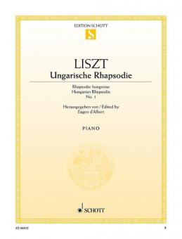 Ungarische Rhapsodie Nr. 1 E-Dur Download