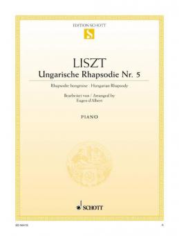 Ungarische Rhapsodie Nr. 5 e-Moll Download