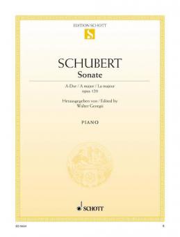 Sonate A-Dur op. 120 D 664 Download