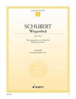Wiegenlied op. 98/2 D 498 Download