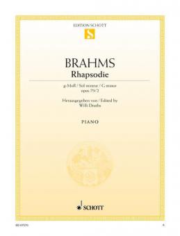 Rhapsodie g-Moll op. 79/2 Download