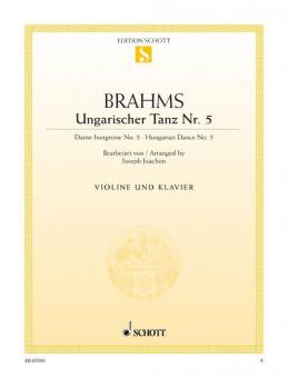Ungarischer Tanz Nr. 5 g-Moll Download