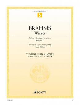 Walzer A-Dur op. 39/15 Download