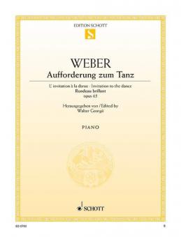 Aufforderung zum Tanz Des-Dur op. 65 Download