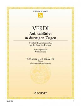 Auf, schlürfet in durstigen Zügen Download