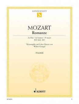Romanze As-Dur KV Anh. 205 Download