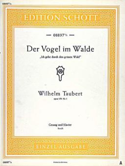 Der Vogel im Walde op. 158/1 Download