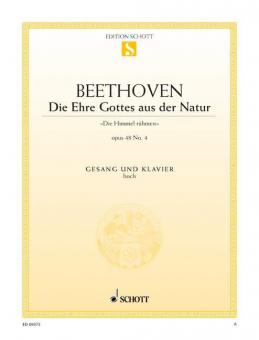 Die Ehre Gottes aus der Natur C-Dur op. 48 Nr. 4 Download