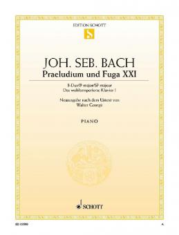 Präludium Nr. 21 und Fuge Nr. 21 B-Dur Download