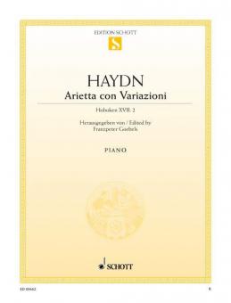 Arietta con Variazioni Hob. XVII:2 Download