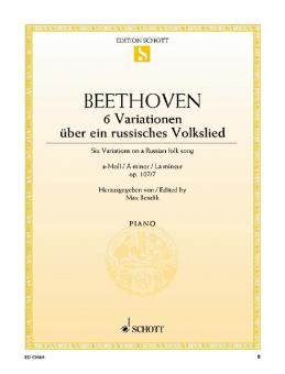 6 Variationen in a-Moll op. 107 Nr. 7 Download