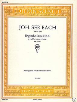 Englische Suite Nr. 6 in d-Moll BWV 811 