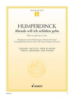 Abends will ich schlafen gehn Download