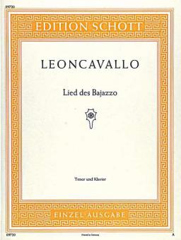 Lied des Bajazzo Download