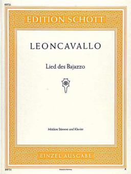 Lied des Bajazzo Download