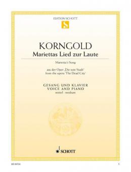 Mariettas Lied zur Laute op. 12 Download