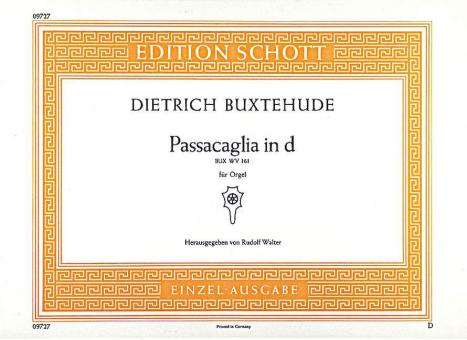 Passacaglia in d d-Moll BUX WV 161 Download