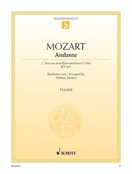 Andante KV 467 Download
