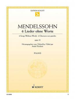 6 Lieder ohne Worte op. 19 Download