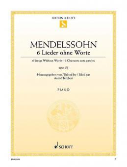 6 Lieder ohne Worte op. 53 Download