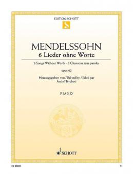 6 Lieder ohne Worte op. 62 Download