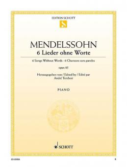 6 Lieder ohne Worte op. 85 Download