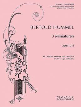 3 Miniaturen op. 101d Download