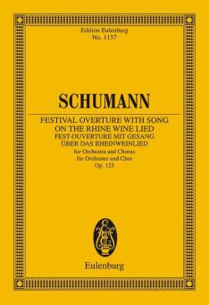 Fest-Ouvertüre mit Gesang über das Rheinweinlied op. 123 Download