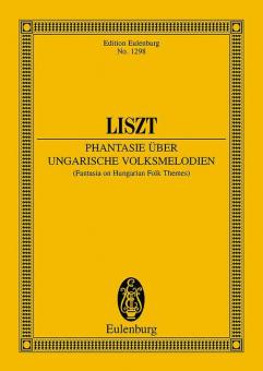 Phantasie über ungarische Volksmelodien 