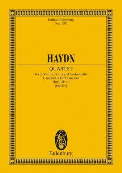 Streichquartett F-Dur op. 2/4 Hob. III: 10 Download