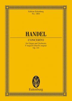 Orgel-Konzert Nr. 4 F-Dur op. 4/4 HWV 292 Download