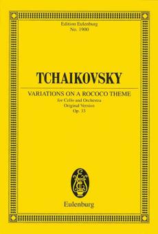 Variations On A Rococo Theme op. 33 Download