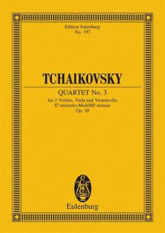 Streichquartett Nr. 3 es-Moll 