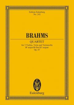 Streichquartett B-Dur op. 67 