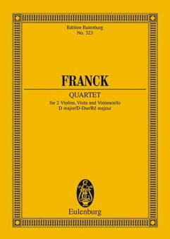 Streichquartett D-Dur 