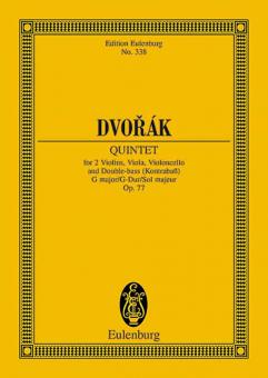 Streichquintett G-Dur op. 77 B 49 Download