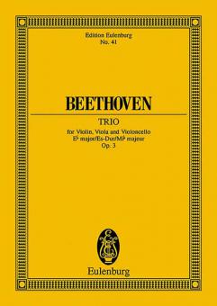 Streichtrio Es-Dur op. 3 