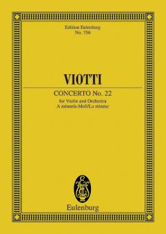 Konzert Nr. 22 a-Moll 