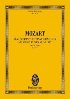 Maurerische Trauermusik KV 477 