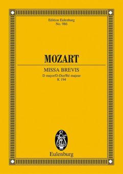 Missa brevis D-Dur KV 194 Download
