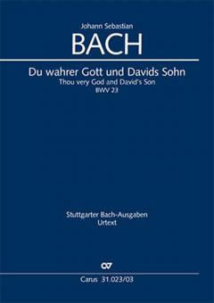 Du wahrer Gott und Davids Sohn Standard