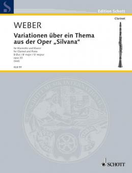 Variationen über ein Thema aus der Oper Silvana Download