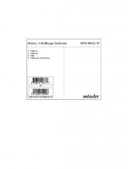 Drei Salzburger Sinfonien KV 136-138 Download