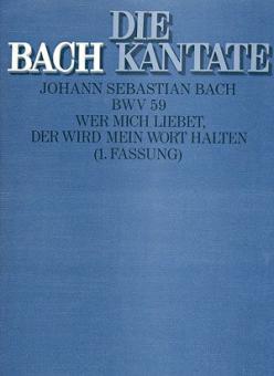 Wer mich liebet, der wird mein Wort halten (I) Download