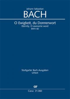 O Ewigkeit, du Donnerwort (II) Standard