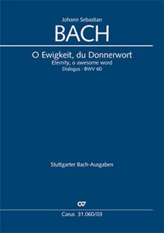 O Ewigkeit, du Donnerwort (II) Standard
