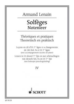 Solfèges Vol. 4 