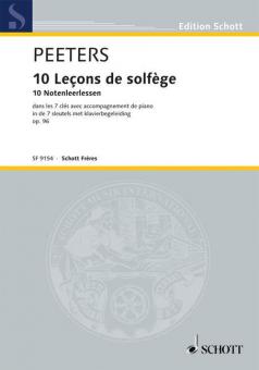 10 Leçons de solfège op. 96 Download