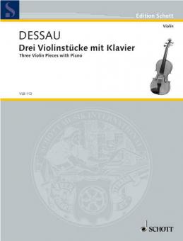 Drei Violinstücke mit Klavier Download