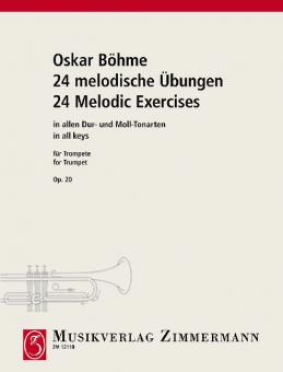 24 melodische Übungen in allen Dur- und Moll-Tonarten op. 20 Download